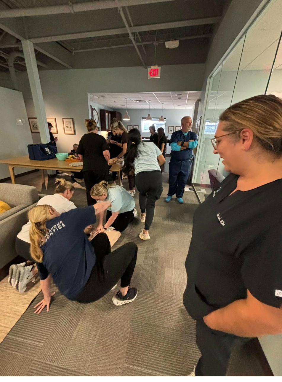 Mandy Walters CPR BLS training